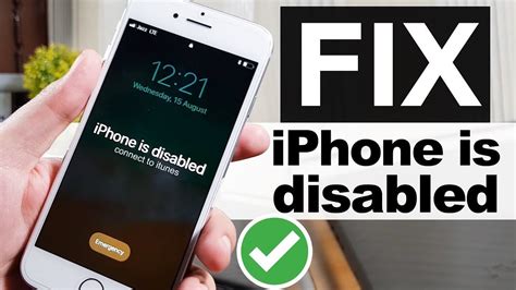 how to fix disabled ipad without passcode