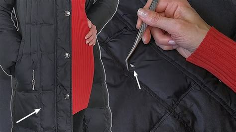 how to fix down jacket