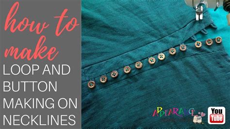 How To Fix Elastic Button Loop On Dress
