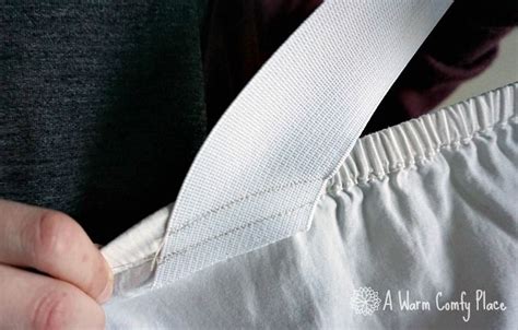 How To Fix Elastic In Fitted Sheets