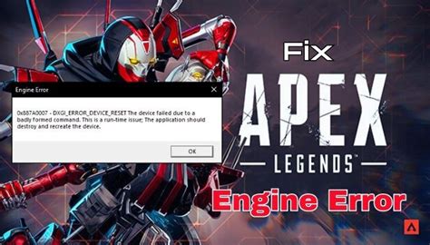 How To Fix Engine Error In Apex Legends Steam
