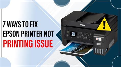 How To Fix Epson Printer Not Printing