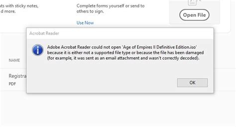 how to fix error in pdf file