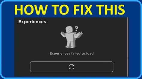 how to fix experiences failed to load roblox | roblox | roblox error 