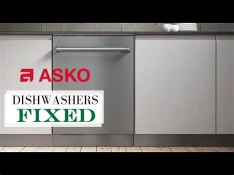How To Fix F11 Error Code On Asko Dishwasher