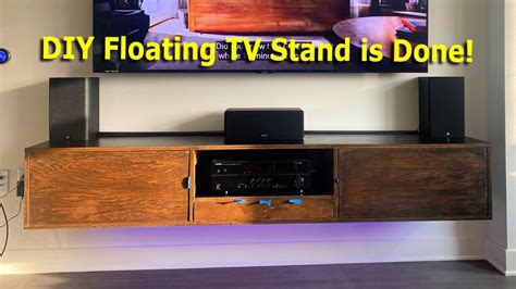 How To Fix Floating Tv Stand