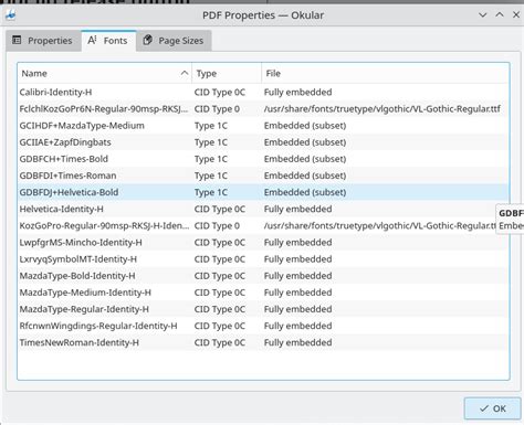 how to fix font issues in pdf