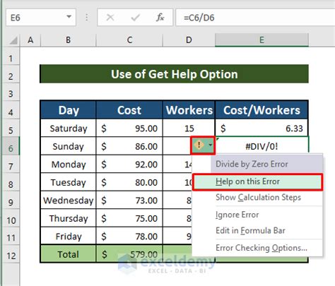 how to fix formula in excel sheet