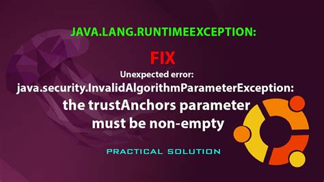 How To Fix Java.lang.runtimeexception