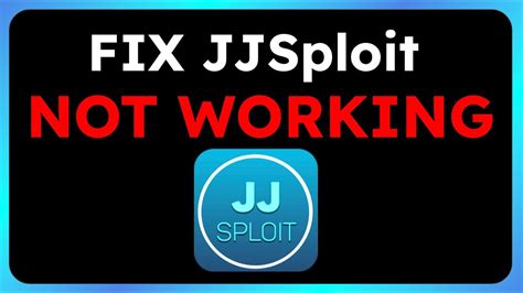How To Fix Jjsploit Not Working