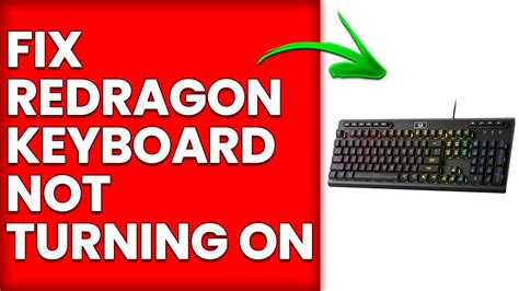 How To Fix Keyboard Not Turning On