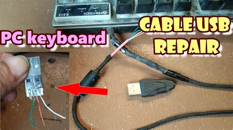 How To Fix Keyboard Usb Cable
