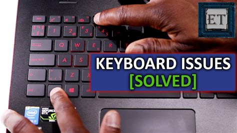 how to fix laptop keyboard if not working