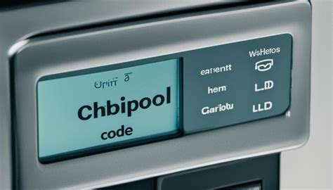 how to fix ld error code on whirlpool cabrio washer