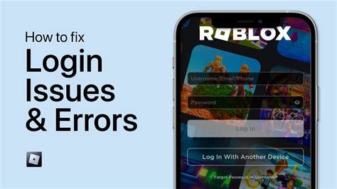 how to fix login problem in roblox