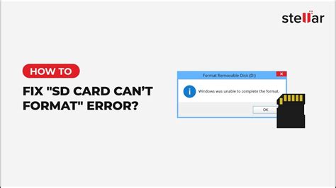 How To Fix Micro Sd Card Format Error