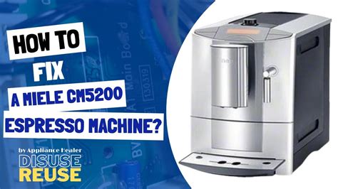 How To Fix Miele Coffee Machine