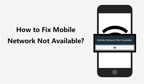 how to fix mobile network not available on iphone