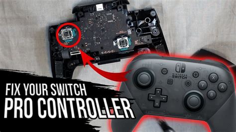 How To Fix Nintendo Switch Pro Controller Left Stick