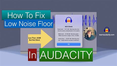 How To Fix Noise Floor In Audacity