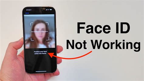 How To Fix Not Working Face Id