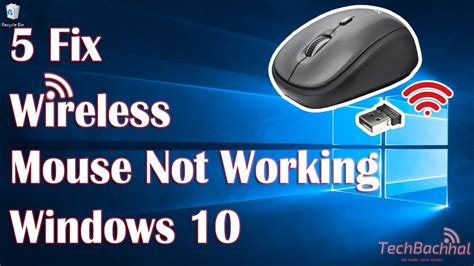 How To Fix Not Working Wireless Mouse