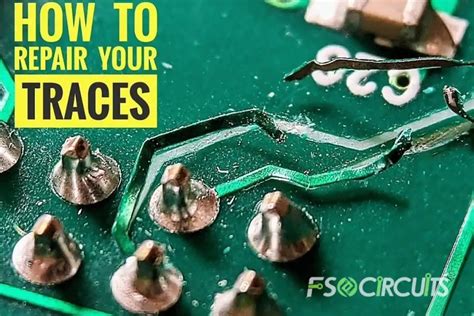 How To Fix Pcb Traces