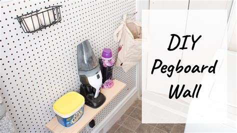 How To Fix Pegboard To Wall