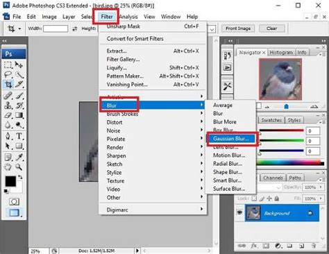 how to fix pixelated image in photoshop