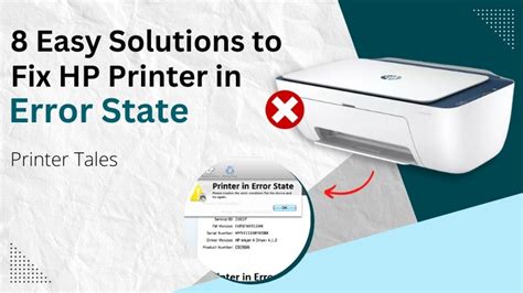 How To Fix Printer In Error State