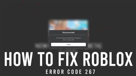 how to fix roblox error code