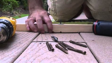 How To Fix Sagging Composite Deck Boards