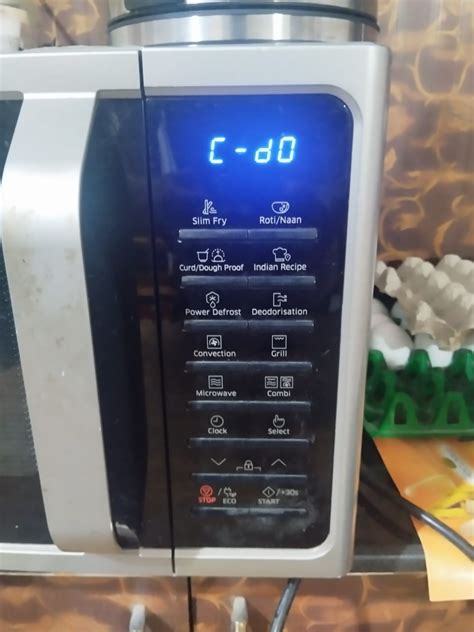 How To Fix Samsung Microwave Error Code C D0