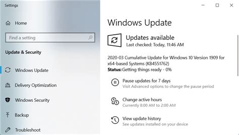 how to fix security update for windows 10 not installing