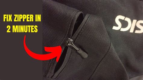 How To Fix Separated Zipper Bag