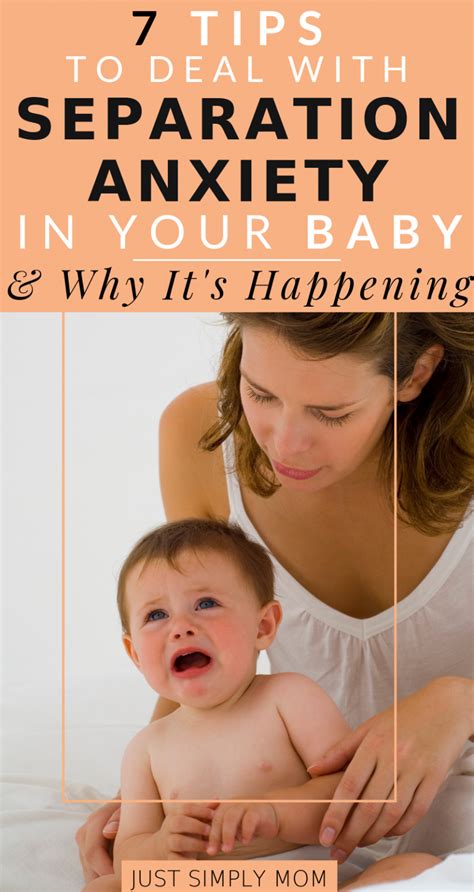 how to fix separation anxiety in babies