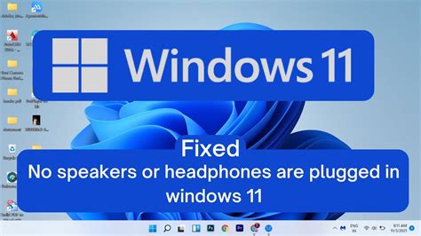 How To Fix Speaker Not Plugged In