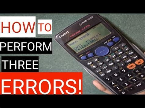 how to fix syntax error on scientific calculator