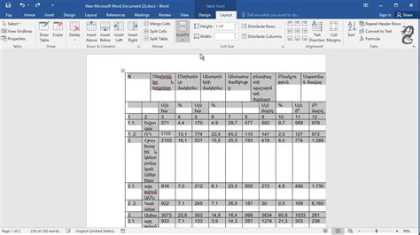 How To Fix Table In Word Document