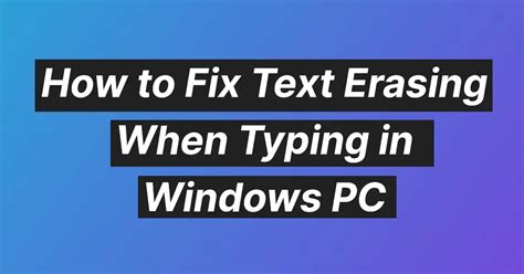 how to fix text