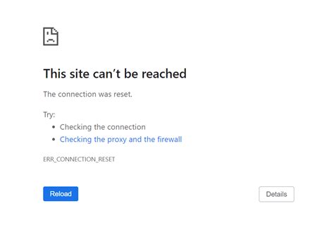how to fix the err_connection_reset error 5 methods