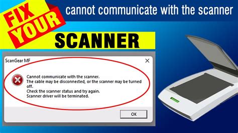 how to fix the scanner issues