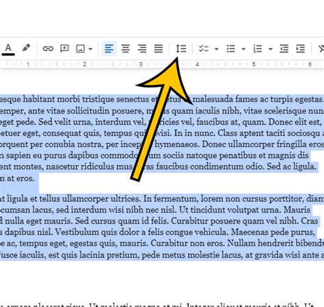 how to fix the spacing in google docs