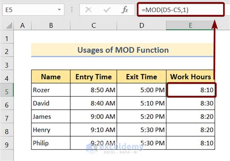 how to fix time formula in excel