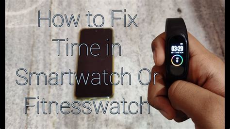 How To Fix Time In Smartwatch
