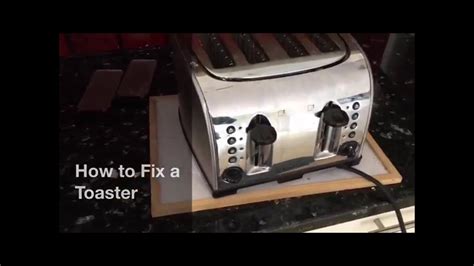 How To Fix Toastmaster Toaster