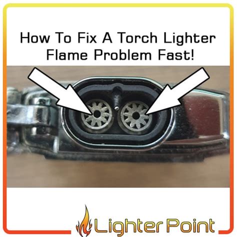 How To Fix Torch Flame