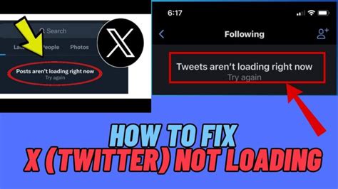 how to fix twitter posts aren't loading