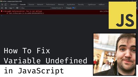How To Fix Undefined Variable Javascript