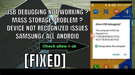 how to fix usb debugging android